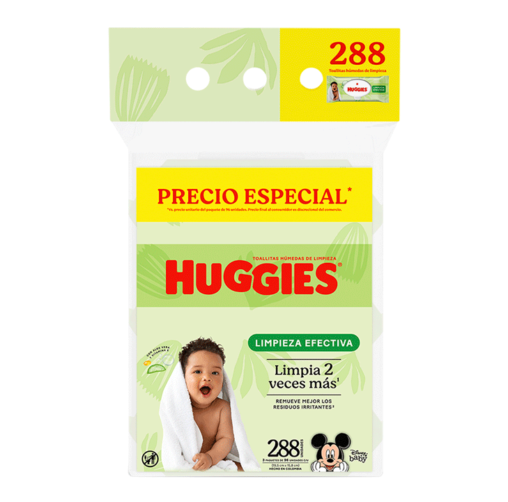 TOALLITAS HUGGIES LIMPIEZA PROFx96x3 