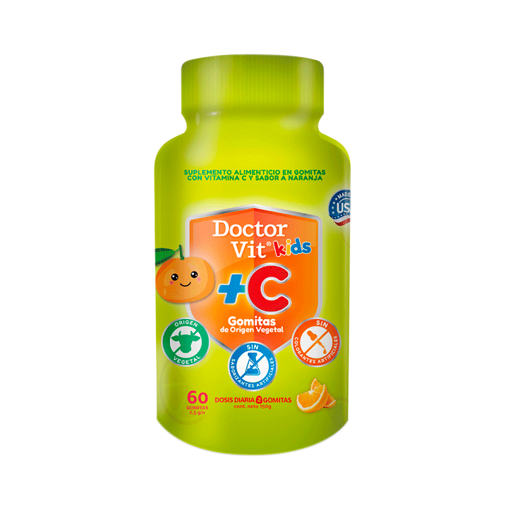 GOMITAS DOCTOR VIT KIDS+Cx150Gx60 60/260MG/30MCG