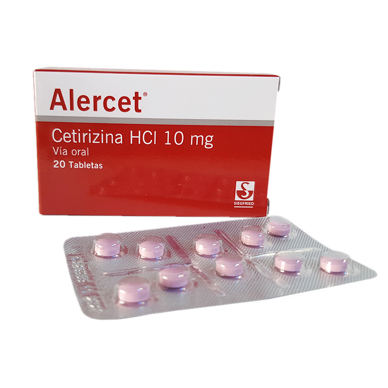 ALERCET TABLETA 10MG