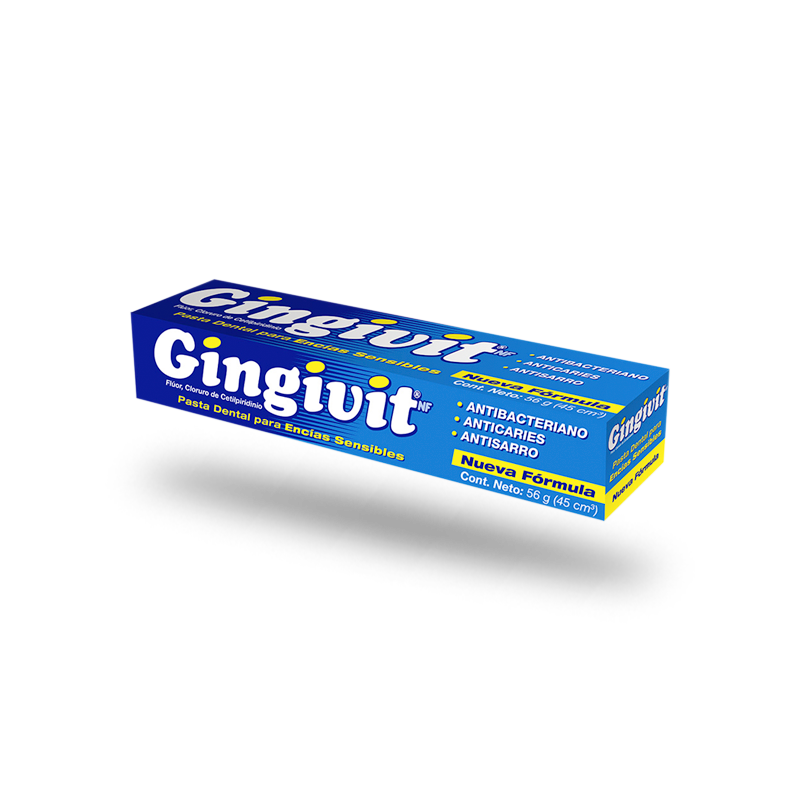 GINGIVIT NF PASTA DENTAL 0.05/1.1% 56GR 