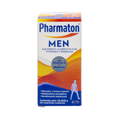 PHARMATON MEN COMPRIMIDO RECUBIERTO 29.45GR