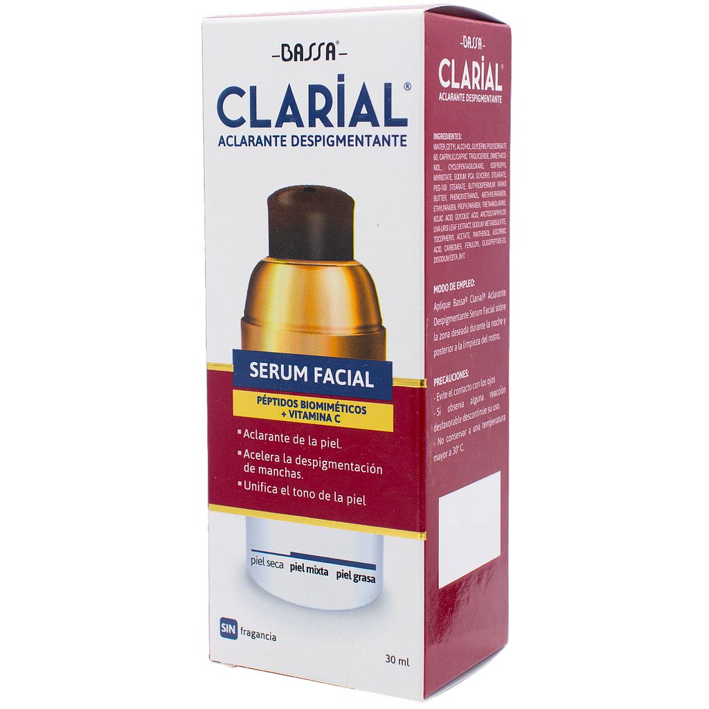 SERUM CLARIAL BASSA FACIAL 30ML