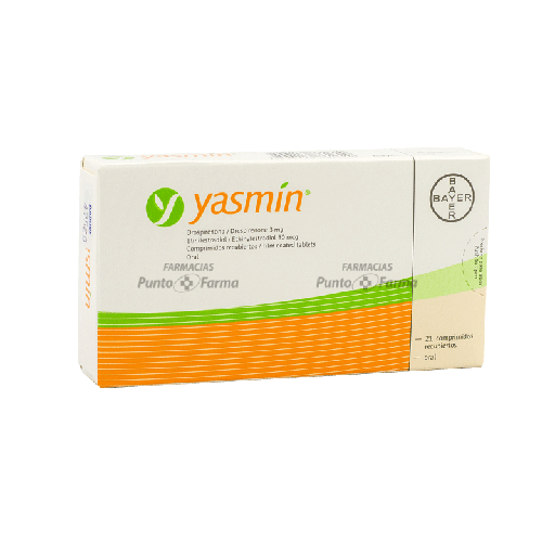 YASMIN COMPRIMIDO RECUBIERTO 3/0.03MG