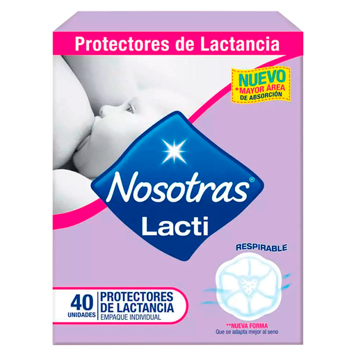 PROT LACTANCIA NOSOTRAS LACTI RESPIRABLEx40 