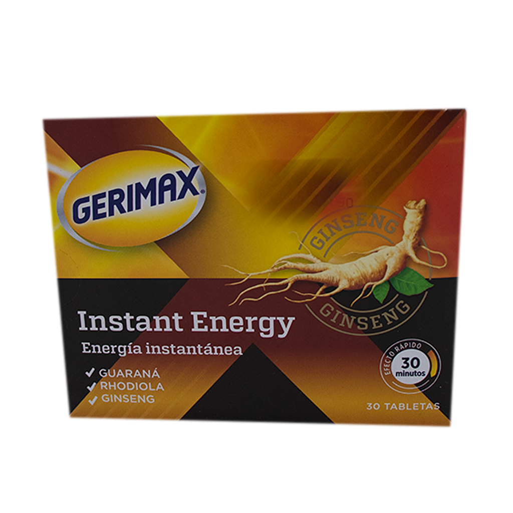 GERIMAX INSTANT-ENERGY TABx400/120/100MGx30